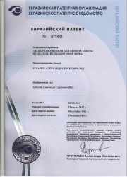 Евразийский патент Цепь разнозвенная